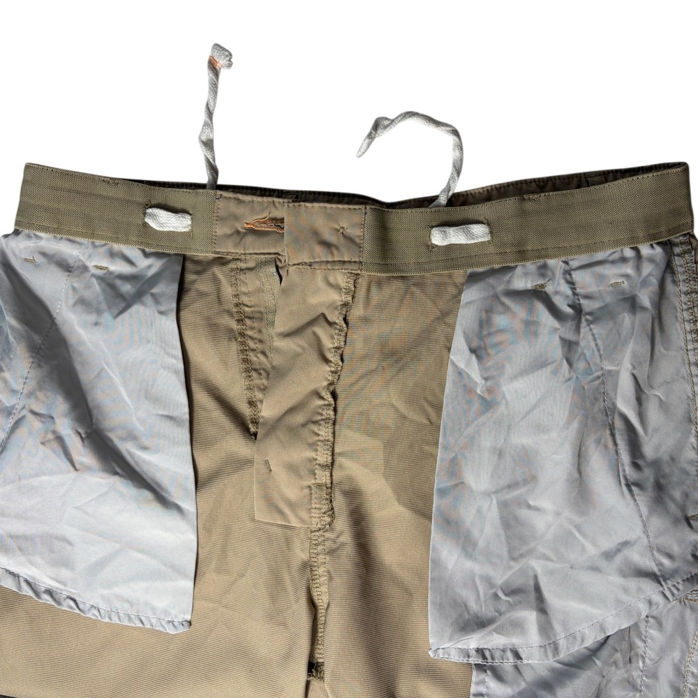 TRUNKS Surf & Swim Co. 360 Utility Hybrid Shorts - Khaki Tan (Size 32) - Picture 5 of 9